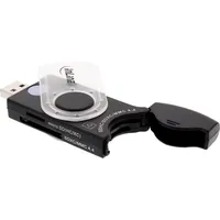 InLine Mobile Card Reader USB 3.0 mit 2 Laufwerken
