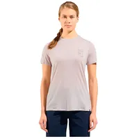 Odlo Ascent Merino 160 Tree Kurzarm-t-shirt - Silver Cloud - L