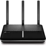 TP-Link Archer AC1600 WLAN-Router Gigabit Ethernet Dual-Band (2,4 GHz/5 GHz) 4G Schwarz, Silber - Schwarz/Silber