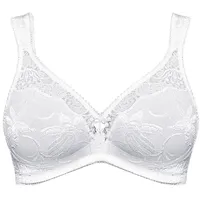 SUSA Damen, BH ohne Bügel 9937, Gr. 90B, weiß, (003) - 90B