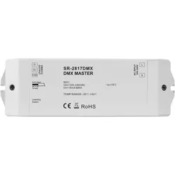 DMX-Master-Controller mit RF-Funk auf DMX, Signalwandler SR-2817DMX, 230V AC
