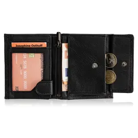 Josephine Osthoff Handtaschen-Manufaktur Josephine Osthoff Geldbörse Unisex Portemonnaie schwarz