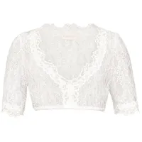 Krüger Dirndlbluse 'Cassandra' Weiß 36