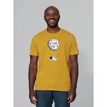 wat? APPAREL T-Shirt Funny Spaceman in Ocker | Gr.: 48
