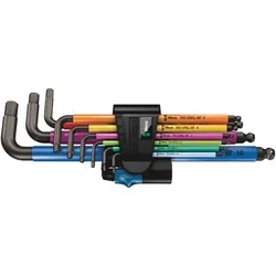 Schl.Set 950/9 Hex-Plus Multicolour HF1 9-teilig Kunststoffh. Hex-plus® a. KK