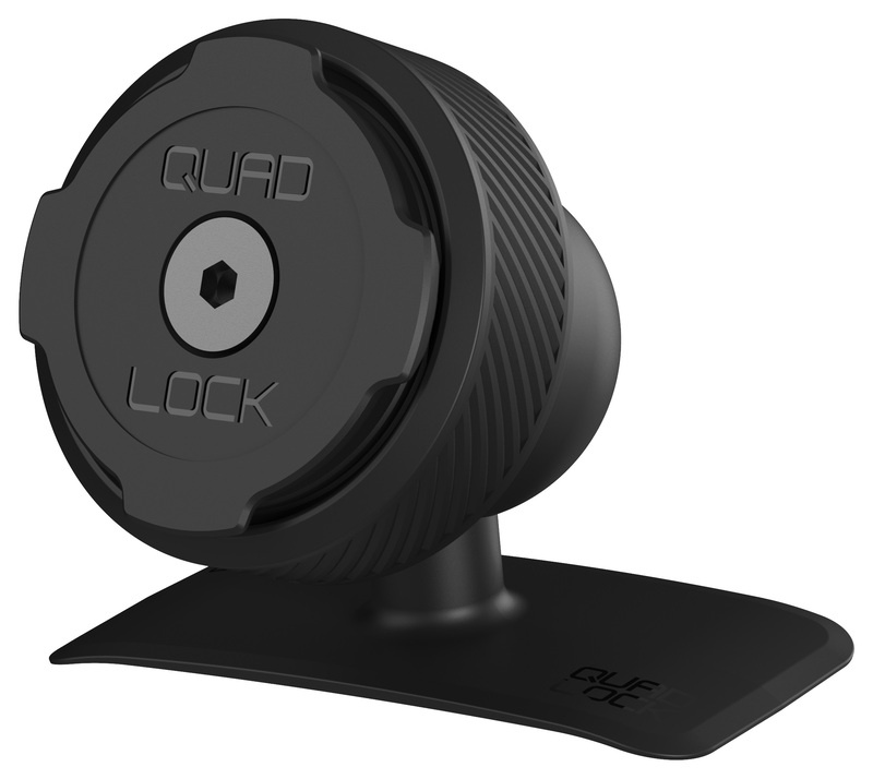 Quad Lock MAG Dashboard Smartphone-Halterung, schwarz, Größe 10 mm