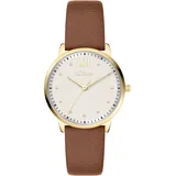 s.Oliver Soft Elegance Beige Metall 36 mm SO-4487-LQ