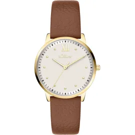 s.Oliver Soft Elegance Beige Metall 36 mm SO-4487-LQ