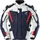 Furygan Apalaches Evo Textiljacke wasserdicht - Dunkelblau/Hellgrau/Rot / L