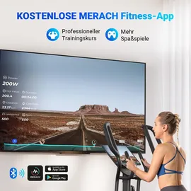 Merach Crosstrainer Schwarz