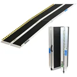 Trutzholm Rollstuhlrampe 2-fach klappbar 213 cm Traglast 272 kg grau/schwarz