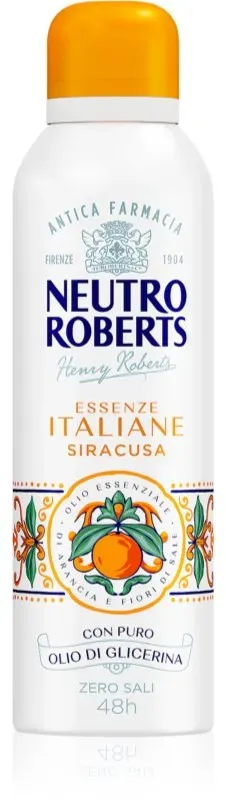 Neutro Roberts Italiane Siracusa Deodorant Spray mit 48-Stunden Wirkung 200 ml