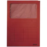 Leitz Sichtmappe A4 rot 100 St.