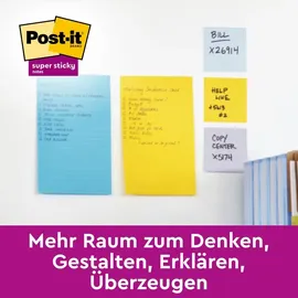 Post-it Post-it® Super Sticky Haftnotizen extrastark 46453SSA farbsortiert, 3 Blöcke