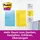 Post-it Post-it® Super Sticky Haftnotizen extrastark 46453SSA farbsortiert, 3 Blöcke