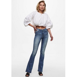 ONLY Jeans Bootcut ONLBLUSH LIFE FLARED«, blau