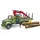 Bruder 02824 - MACK Granite Holztransport-LKW mit 3 Baumstämmen 1:16