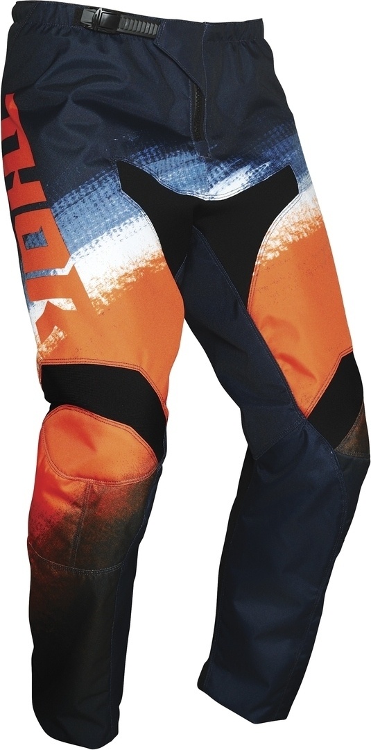 Thor Sector Vapor Jeugd Motocross Broek, blauw-oranje, XS