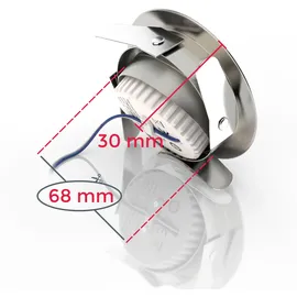 B.K.Licht Mano 5,5W, 6er-Set (10-05-06-S)