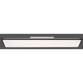 just light. LED-Deckenleuchte Flat 1-flammig 120 x 30 cm schwarz