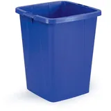 Durable Durabin 90L quadratisch, blau,