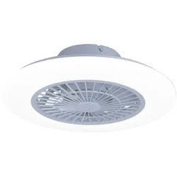 LED Deckenventilator, dimmbar, CCT, UVC, App-Steuerung, D 58 cm