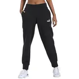 Puma Damen Trainingshose ESS Sweatpants FL Cl - Dark Gray Heather - S