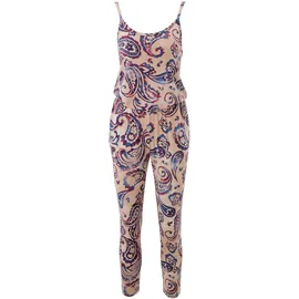 Aniston CASUAL Overall mit großflächigem Paisley-Muster im Batik-Look beige|blau|bunt 46 EU