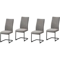 Hti-Living Esszimmerstuhl LennyP 4er-Set Braun