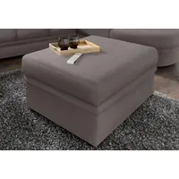 sit&more Hocker Savoni Kunstleder 100 x 46 x 65 cm Grau