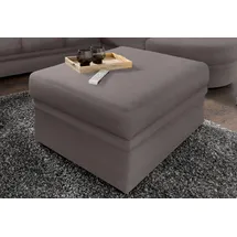 sit&more Hocker Savoni Kunstleder 100 x 46 x 65 cm Grau