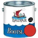 Halvar 2-K GLÄNZEND Yachtlack Rot RAL 3000-3031 Bootslack für GFK/Polyester/Kunststoff 2-Komponenten Lack inkl. Härter (2,5 L, RAL 3028 Reinrot)