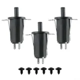 OEM Ersatzdeckel-/Türschalter-Set für Gravity Series 560/800/1050 Xl Digital Charcoal Smoker, 3-pack Türschalter Ersatzteil