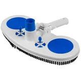 Pool-Saugkopf – Manueller Pool-Saugkopf | Manueller Poolsauger mit seitlichen Borsten, Poolsauger für in den Boden eingelassene Pools und oberirdische Pools, ohne Stange oder Schlauch, Poolreinigungsa