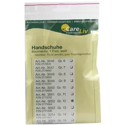 Handschuhe Baumwolle Gr.12 2 St