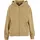 URBAN CLASSICS Jacquard Velvet Oversized Reißverschlusspullover Union Beige S