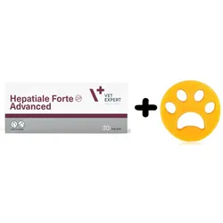 Hepatiale Forte Advanced 30 Tabletten + Waschmaschinenreiniger zum Entfernen von Haaren GRATIS!
