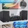 Pyle Audio Hifi Verstärker- mit Bluetooth, 2 Kanal 300W, USB,SD, AUX, FM, Mic Eingänge