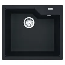 Franke Urban UBG 610-56 links Einbauspüle schwarz matt Excenterbetätigung 540 x 480 mm