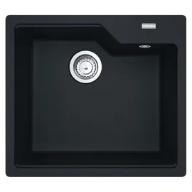 Franke Urban UBG 610-56 links Einbauspüle schwarz matt Excenterbetätigung 540 x 480 mm
