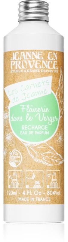 Jeanne en Provence Les Carnets de Jeanne Flanerie dans Le Verger Eau de Parfum nachfüllbar für Damen 120 ml