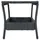 vidaXL Gartentisch 45 x 45 x 46,5 cm dunkelgrau