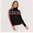 KRIMSON KLOVER Strickpullover Snowhut Zip Neck Schwarz M