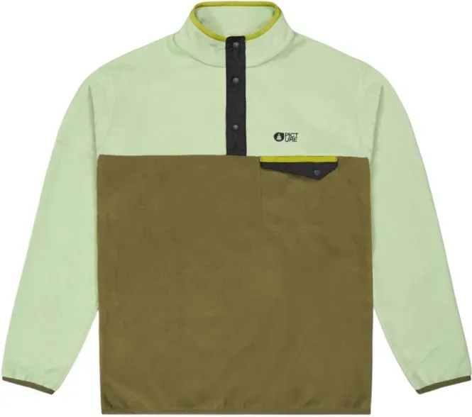 PICTURE ARCCA 1/4 Zip Fleece 2026 tobacco - XS