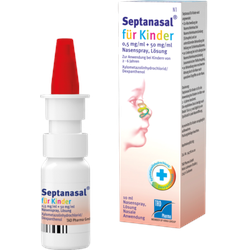 Septanasal für Kinder 0,5 mg/ml + 50 mg/ml Nasens. 10 ml