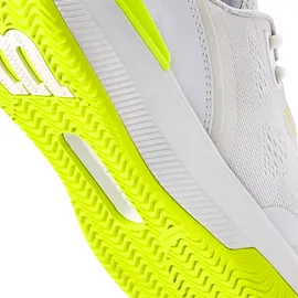 Wilson Intrigue PRO OZ Tennisschuh, White/Safety Yellow/Navy Blazer, 38 2/3 EU