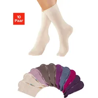 H.I.S. Freizeitsocken 10 Paar Bunt 35-38