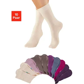 H.I.S. Freizeitsocken 10 Paar Bunt 35-38
