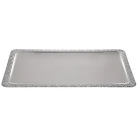 APS Servierplatte SCHÖNER ESSEN silber 53,0 x 32,5 cm
