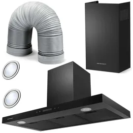 Berdsen Kaminhaube 90 cm Schwarz